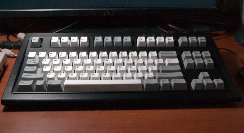 The Unicomp Mini M, a new keyboard. This is my own unit.